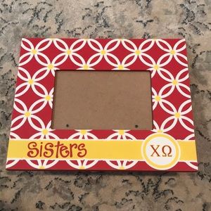 Chi Omega Picture Frame